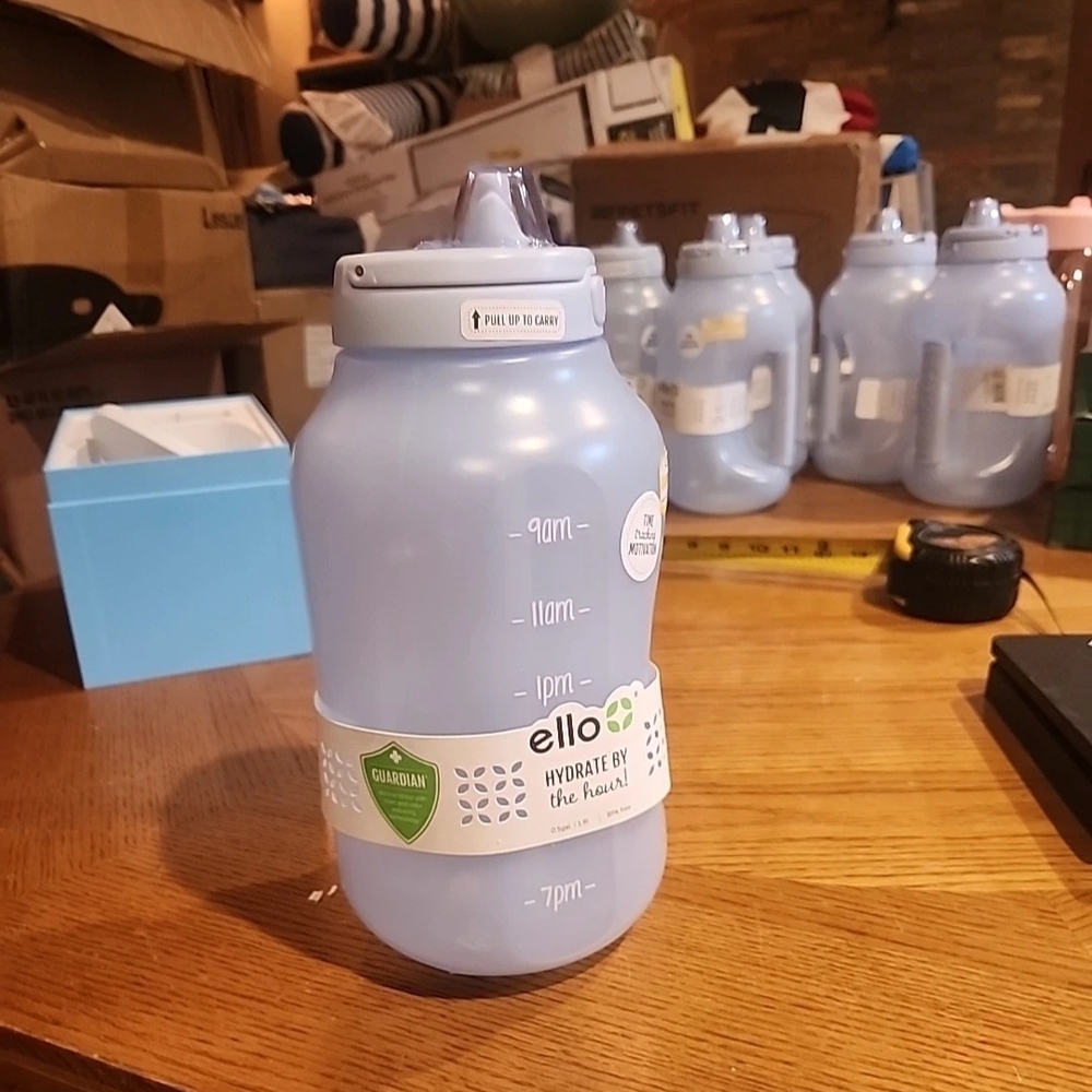 Ello Blue Water Bottle